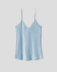 Silk Laundry Bias Cut Cami Sky
