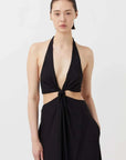 Camilla and Marc Prado Halter Dress Black