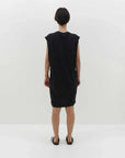 Bassike Slouch Reverse Tank Dress Black