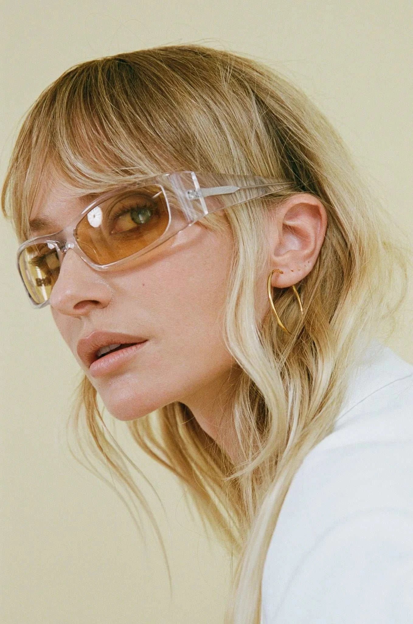 Porter 90s Hoops 40mm Gold Vermeil