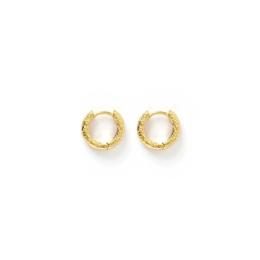 Arms of Eve Luka Huggie Gold Earrings