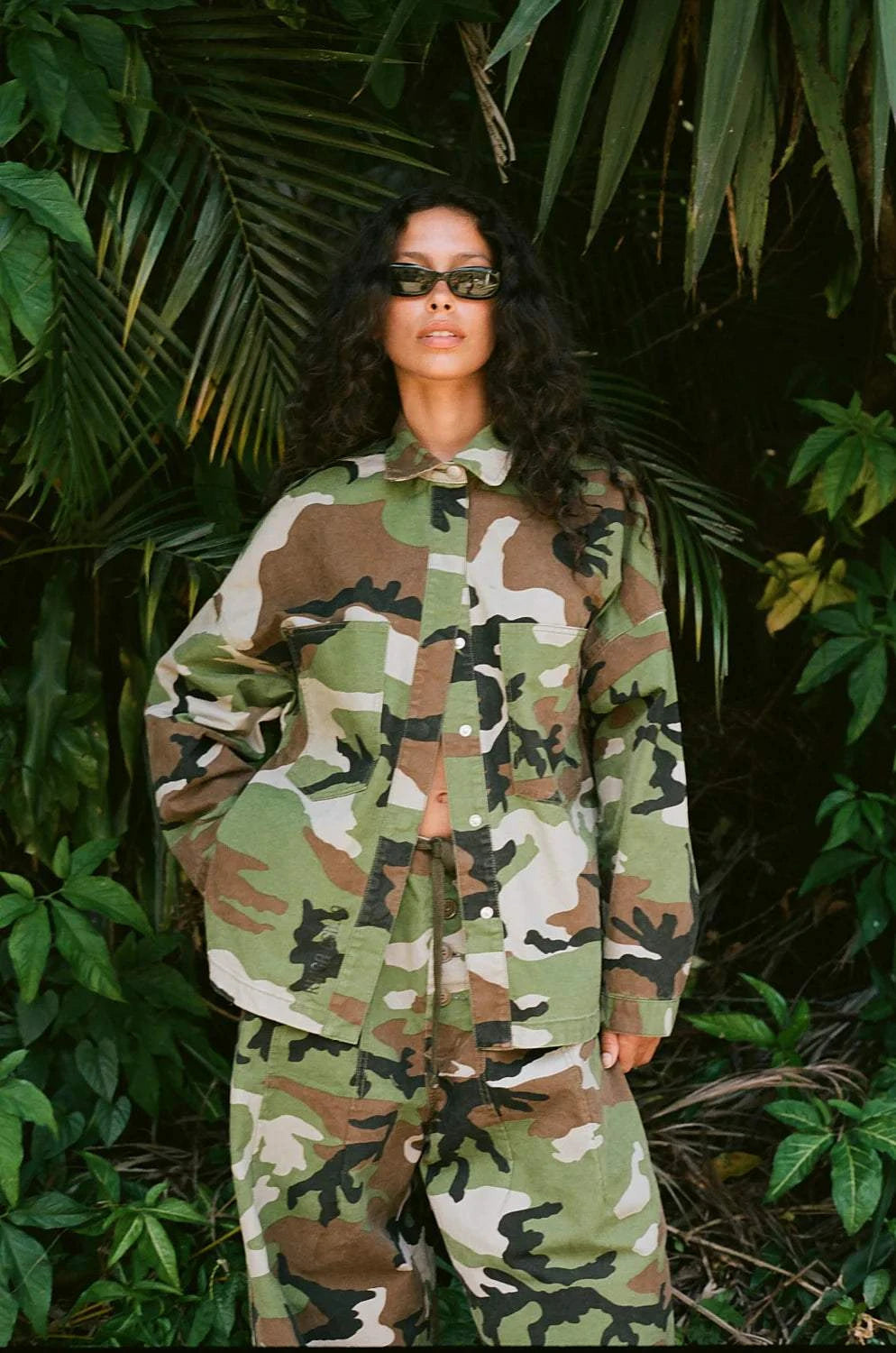 Kinga Csilla Camuffare Cin Shirt
