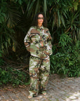 Kinga Csilla Camuffare Pallet Pant