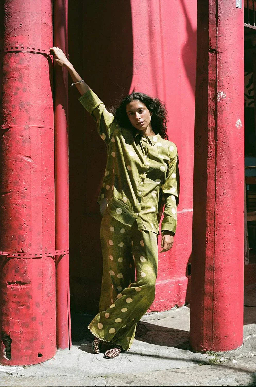 Kinga Csilla La Oliva Spot Dorato Shirt