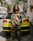 Kinga Csilla Camuffare Pallet Pant