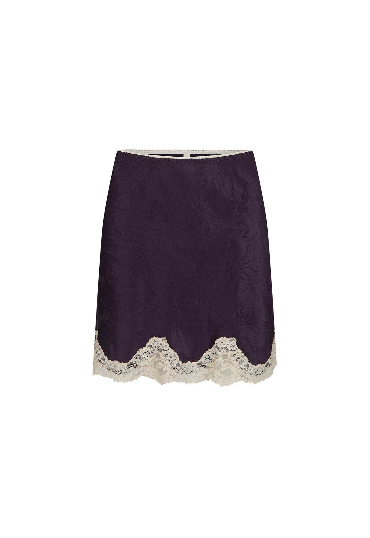 Spell Lasiandra Lace Mini Skirt Deep Violet Purple