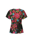 Spell Isola Blouse Midnight Bloom Black