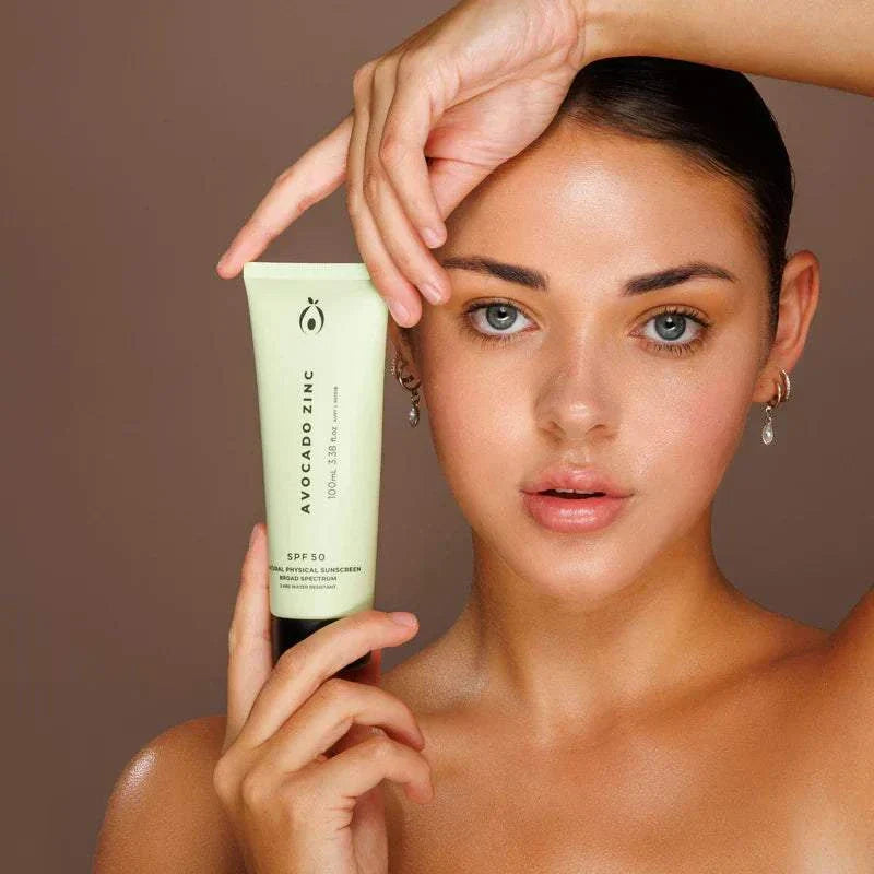 Avocado Zinc SPF Natural Physical Sunscreen 100ml