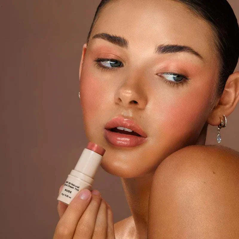 Avocado Zinc SPF 50 Natural Lip and Cheek Tint Nude