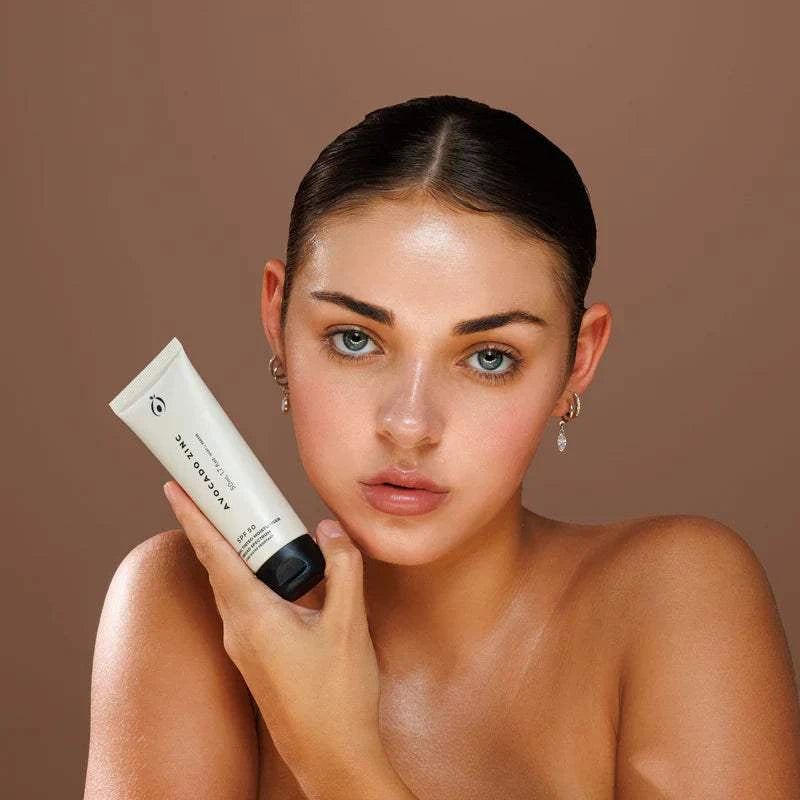 Avocado Zinc SPF 50 Natural Tinted Moisturiser Light Medium