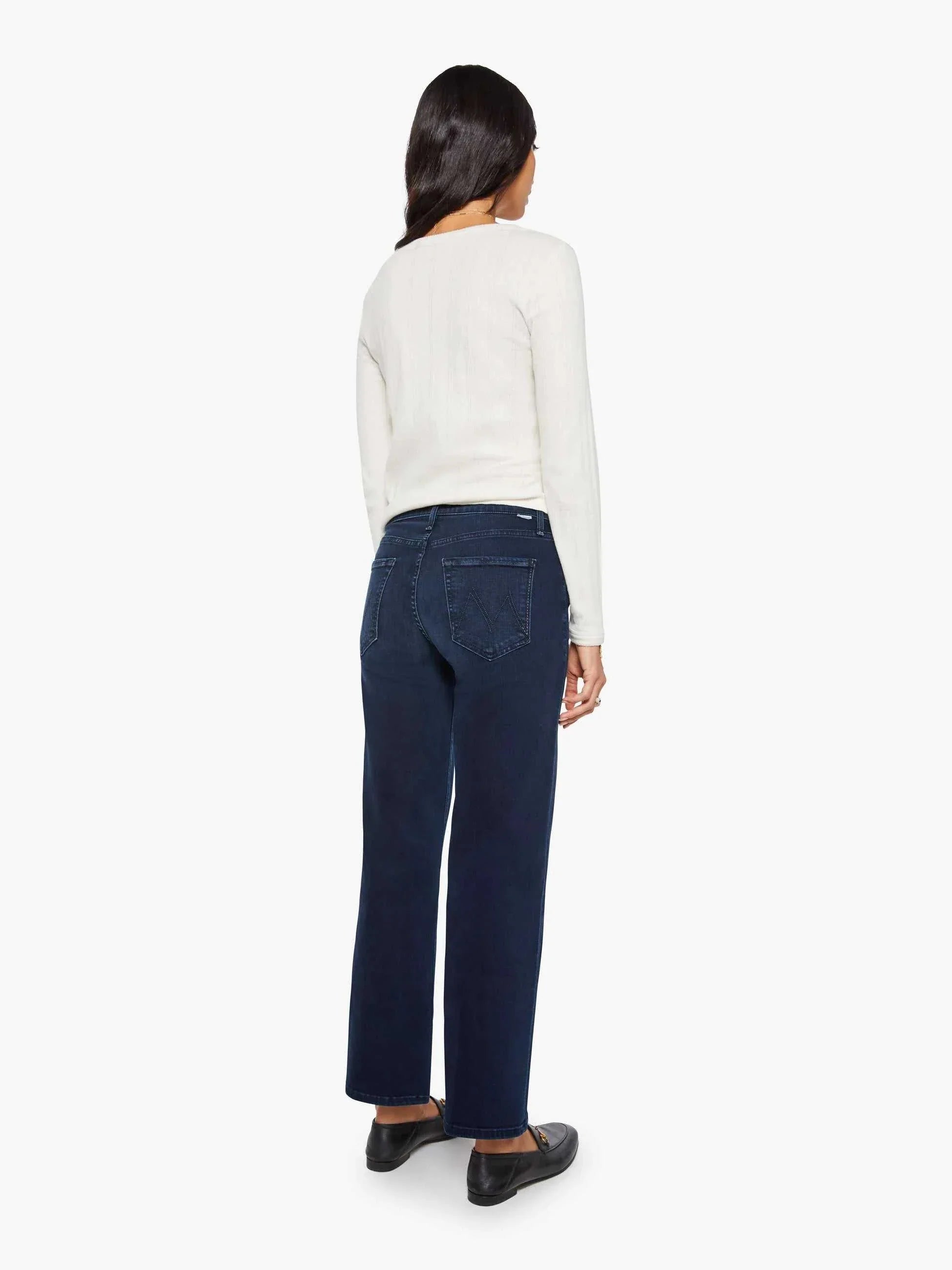 Mother The Mid Rise Rambler Zip Ankle Chip On My Shoulder