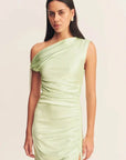 Shona Joy La Lune Gathered Maxi Dress Key Lime