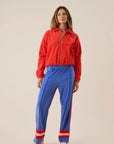 Araminta James Sherpa Zip Through Jacket Red Alert