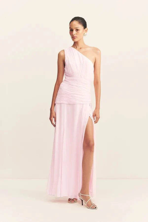 Shona Joy Amina One Shoulder Maxi Dress Fairyfloss