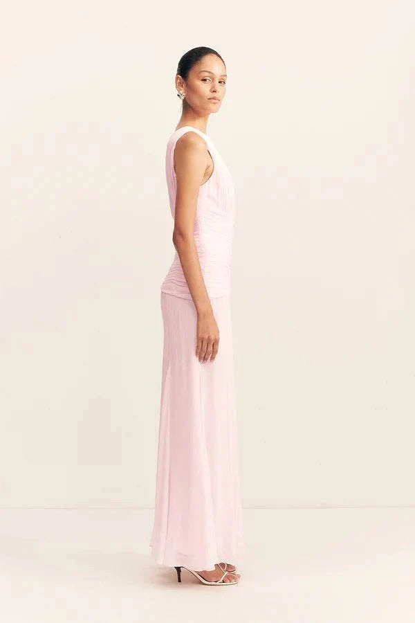 Shona Joy Amina One Shoulder Maxi Dress Fairyfloss