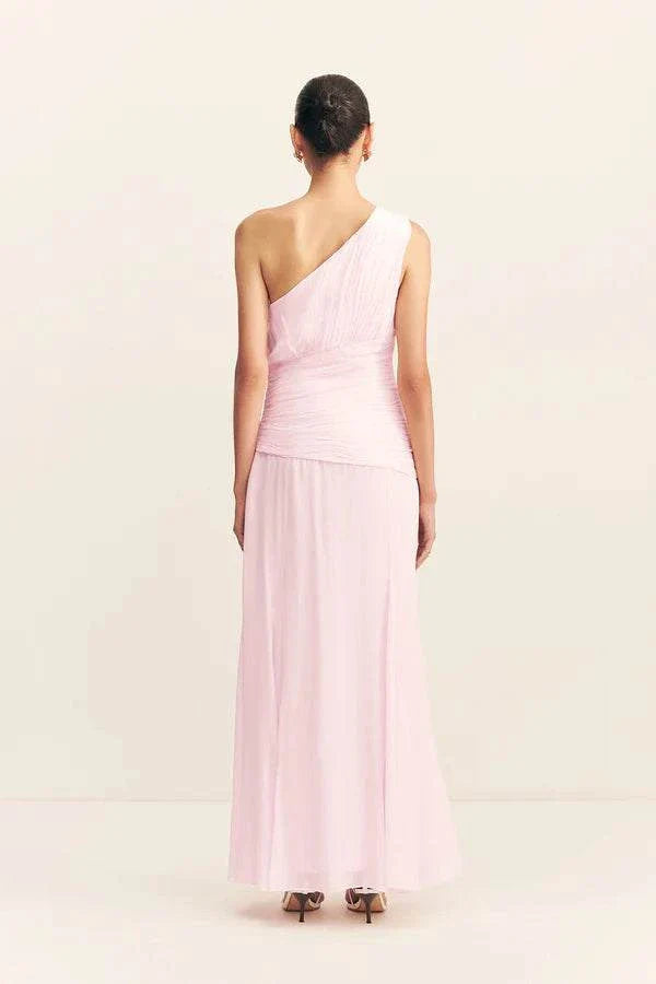 Shona Joy Amina One Shoulder Maxi Dress Fairyfloss
