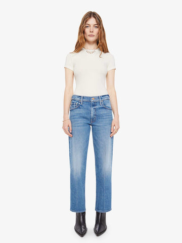 Mother The Mid Rise Rambler Zip Ankle Tambourine Man