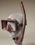 Gentle Habits Barbados Dive Mask and Snorkel Set Chocolate