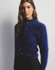 World Of Nomads Bella Cashmere Cardigan Navy