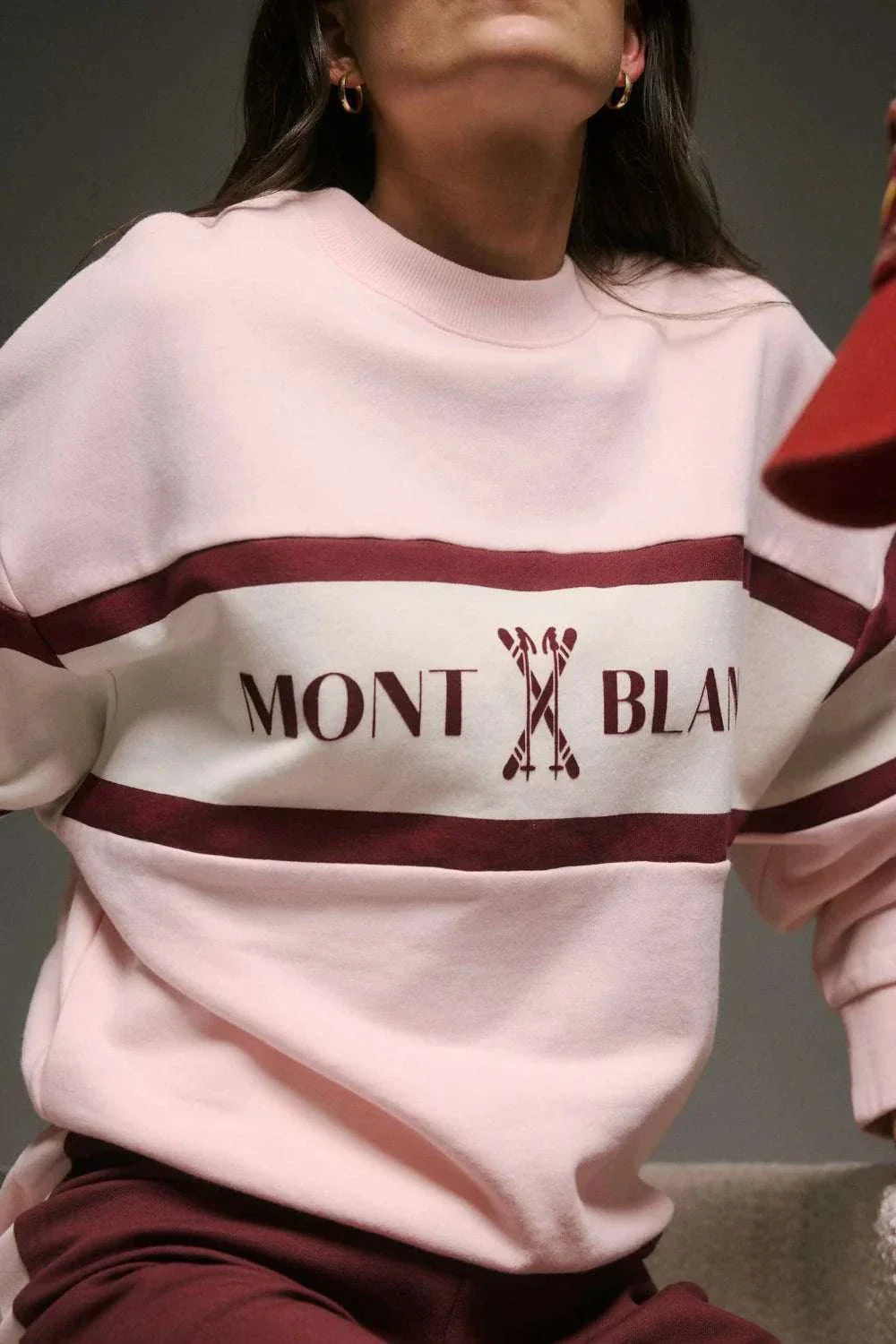 Araminta James Alpine Sweatshirt Light Blush