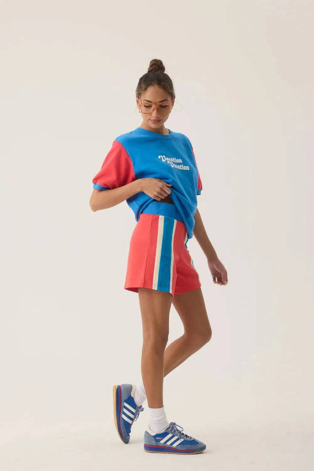 Araminta James Palma Short Lobster Red