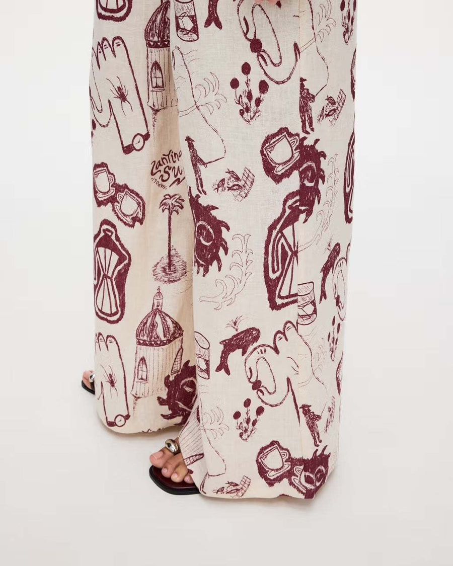 OAS Cantina Mojave Linen Trousers