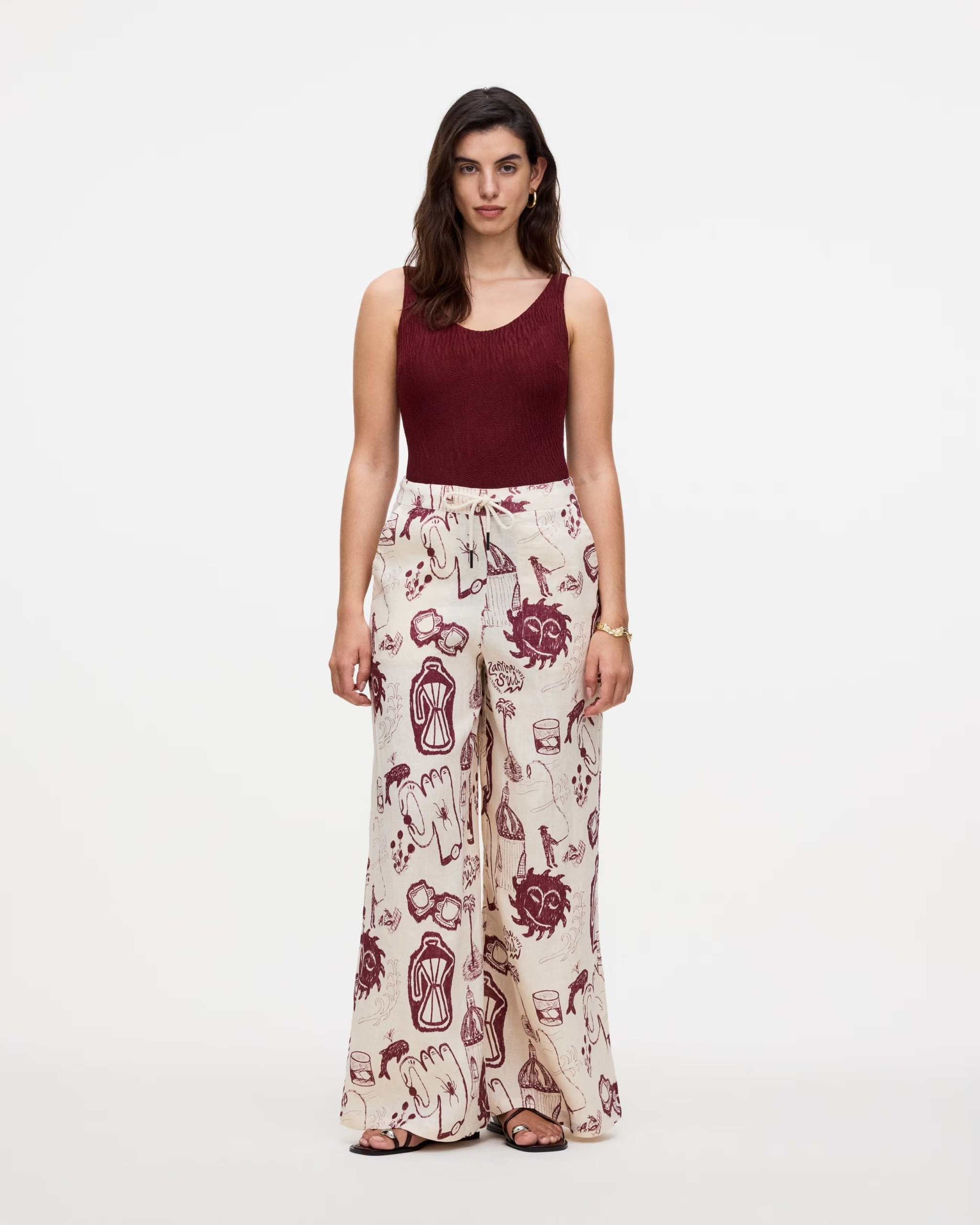 OAS Cantina Mojave Linen Trousers