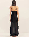 Shona Joy Edie Cowl Maxi Dress Black