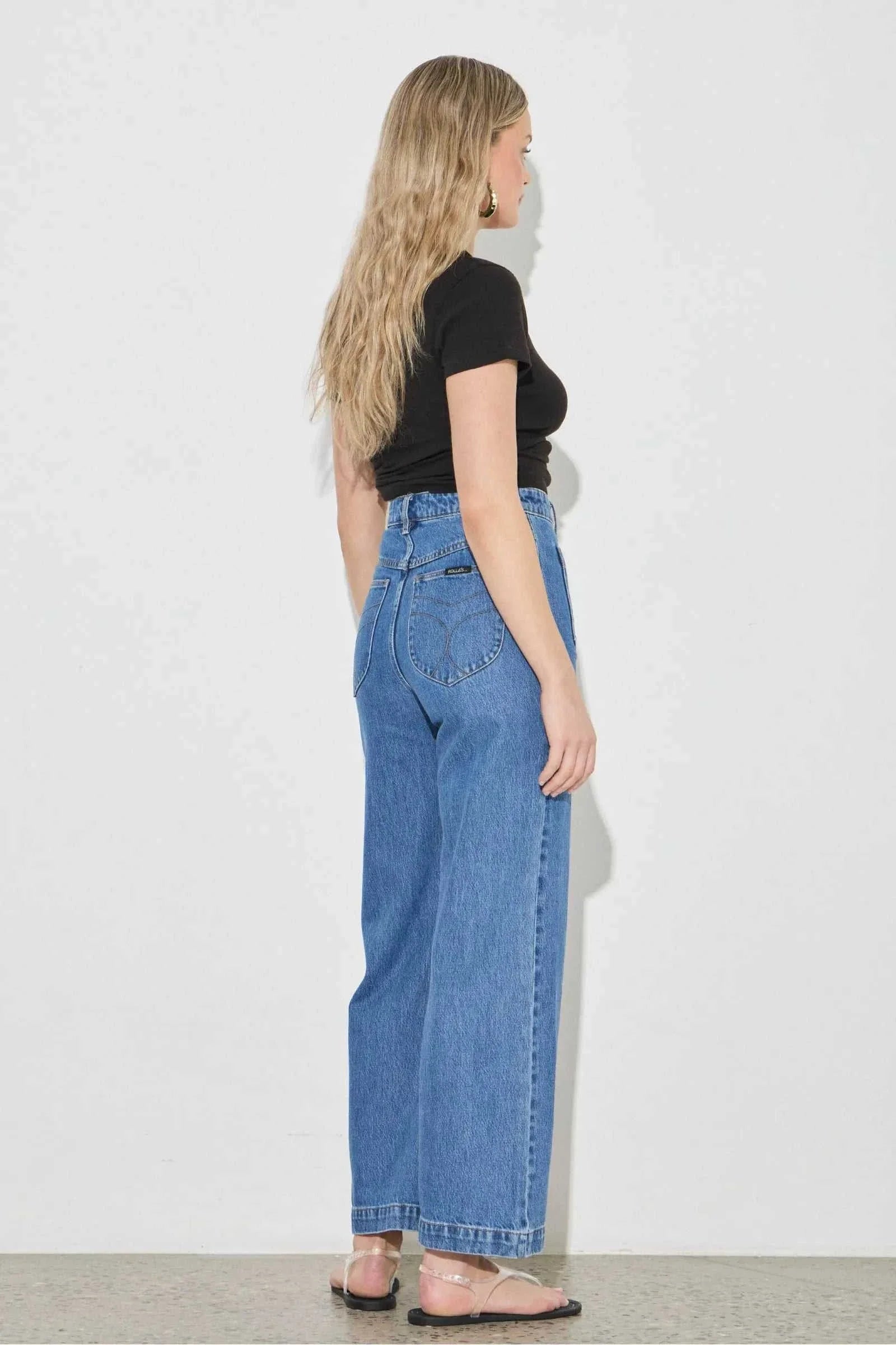 Rolla's Sailor Jean Ashley Blue