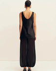 Shona Joy Sheer Harem Pant Black