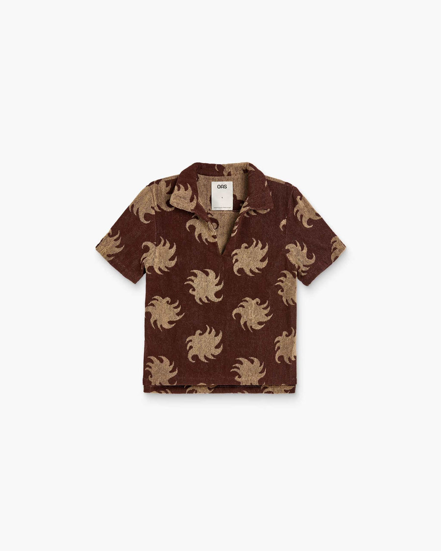 OAS Mocha Ember Jaffa Terry Shirt