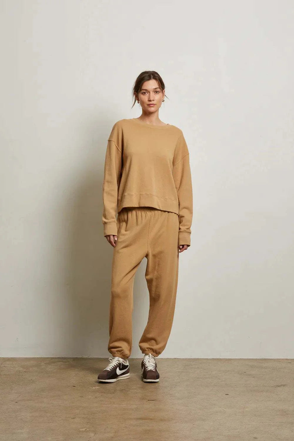 Perfectwhitetee Johnny French Terry Easy Sweatpant Suede