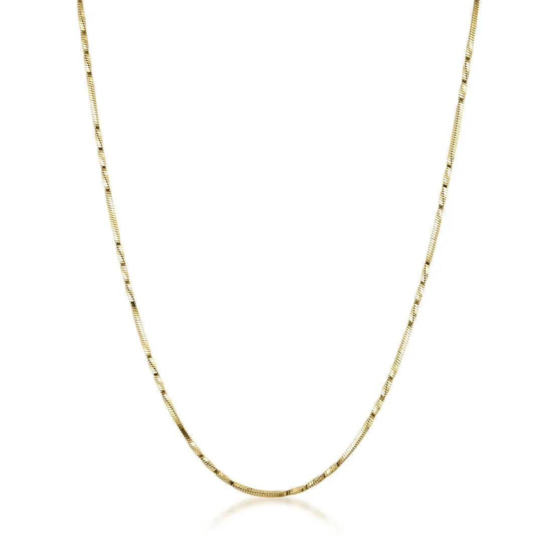 De Sur Twist Snake Necklace