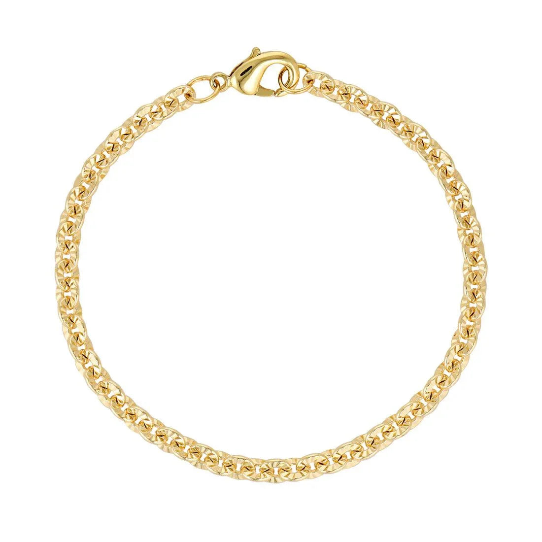 De Sur Vintage Textured Bracelet 6.5'