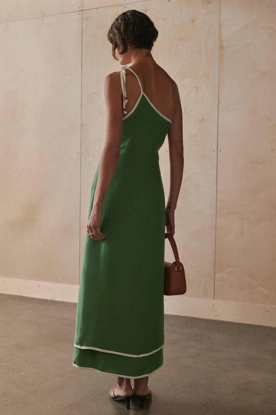 Sancia The Suki Dress Matcha