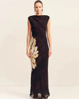 Shona Joy Cazador Maxi Dress Natura Floral