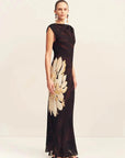 Shona Joy Cazador Maxi Dress Natura Floral