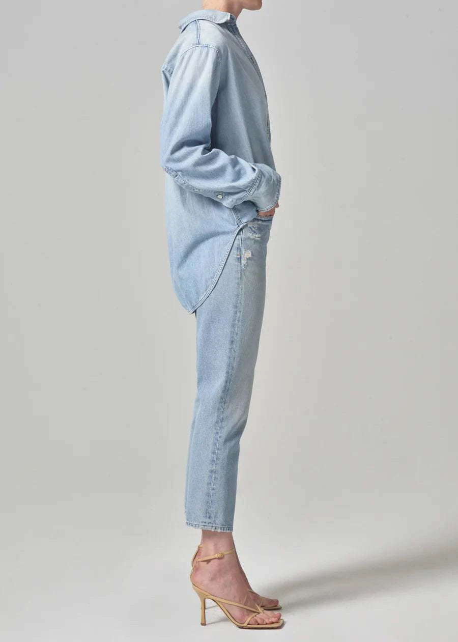 Citizens of Humanity Charlotte High Rise Straight Savahn