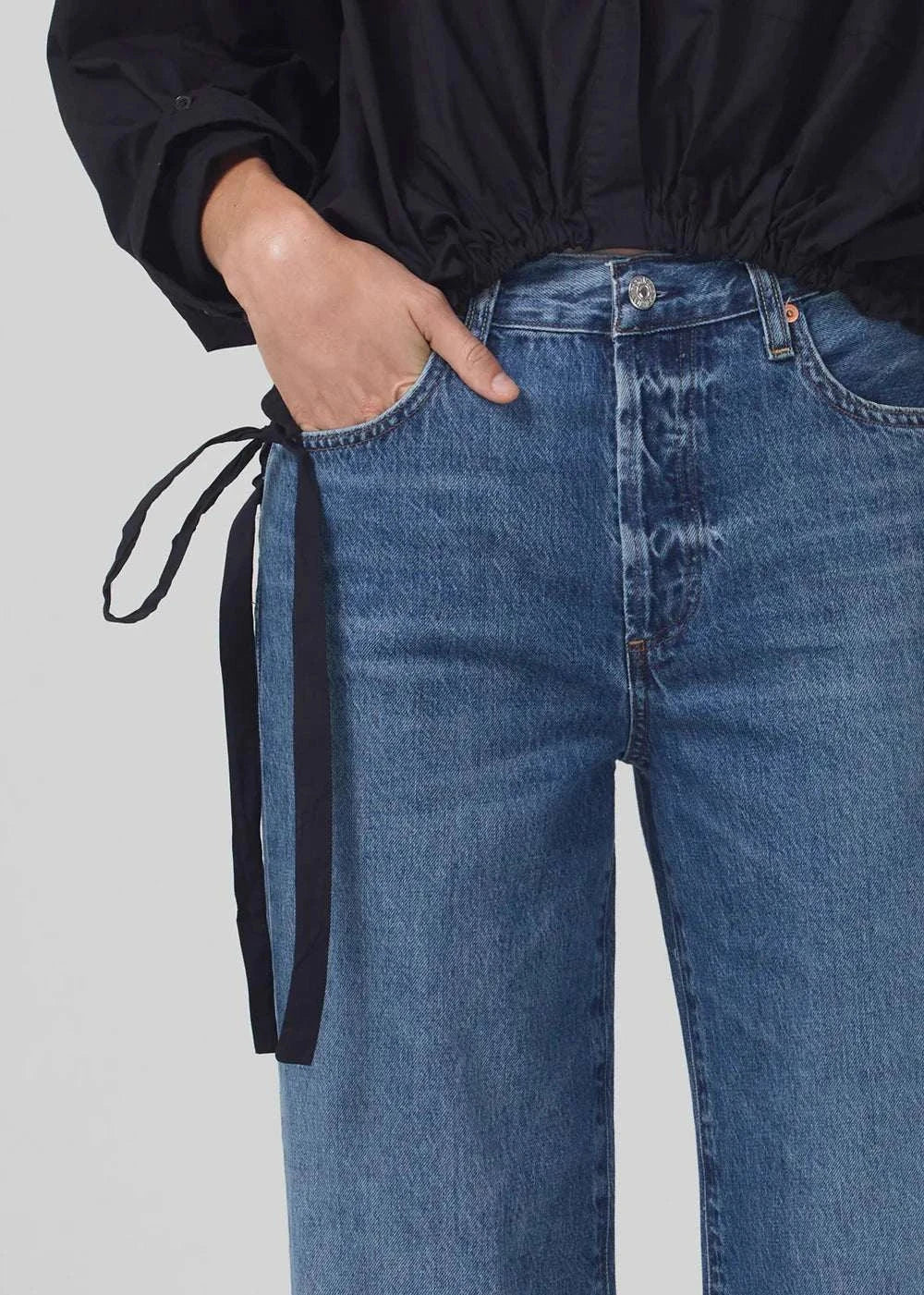 Humanity Annina High Rise Wide Leg Pinnacle