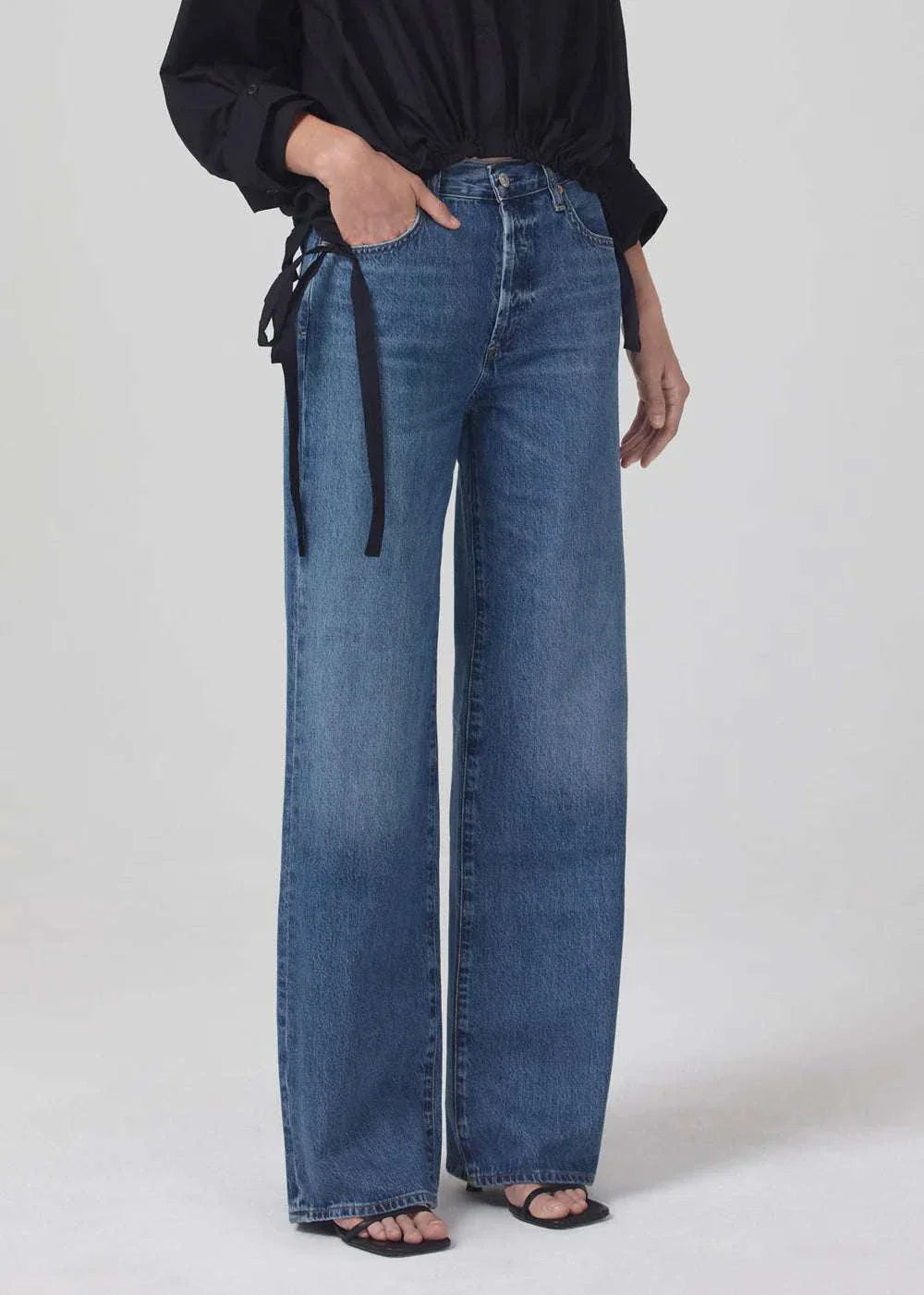 Humanity Annina High Rise Wide Leg Pinnacle