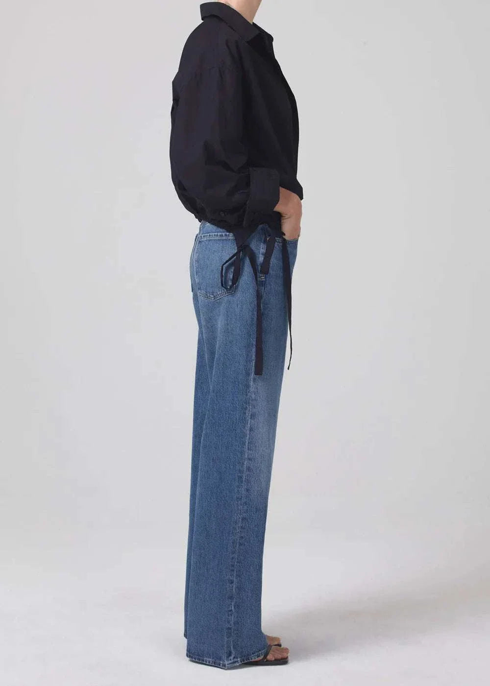 Humanity Annina High Rise Wide Leg Pinnacle