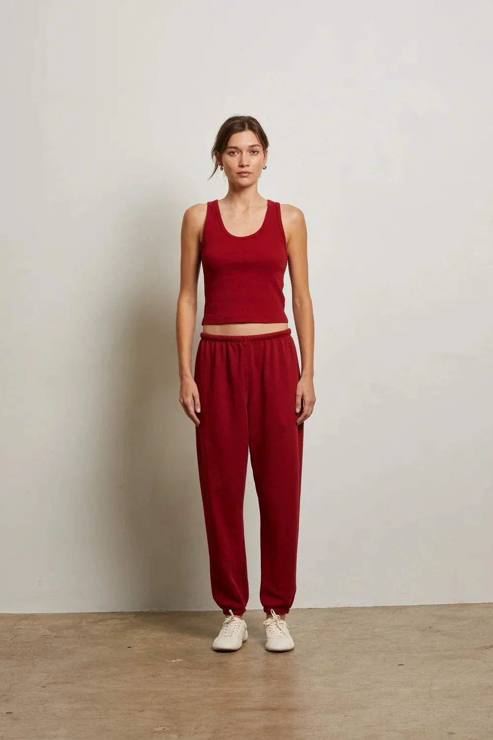 Perfectwhitetee Johnny French Terry Easy Sweatpant Maple