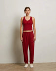 Perfectwhitetee Johnny French Terry Easy Sweatpant Maple