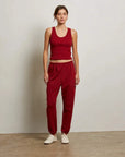 Perfectwhitetee Johnny French Terry Easy Sweatpant Maple