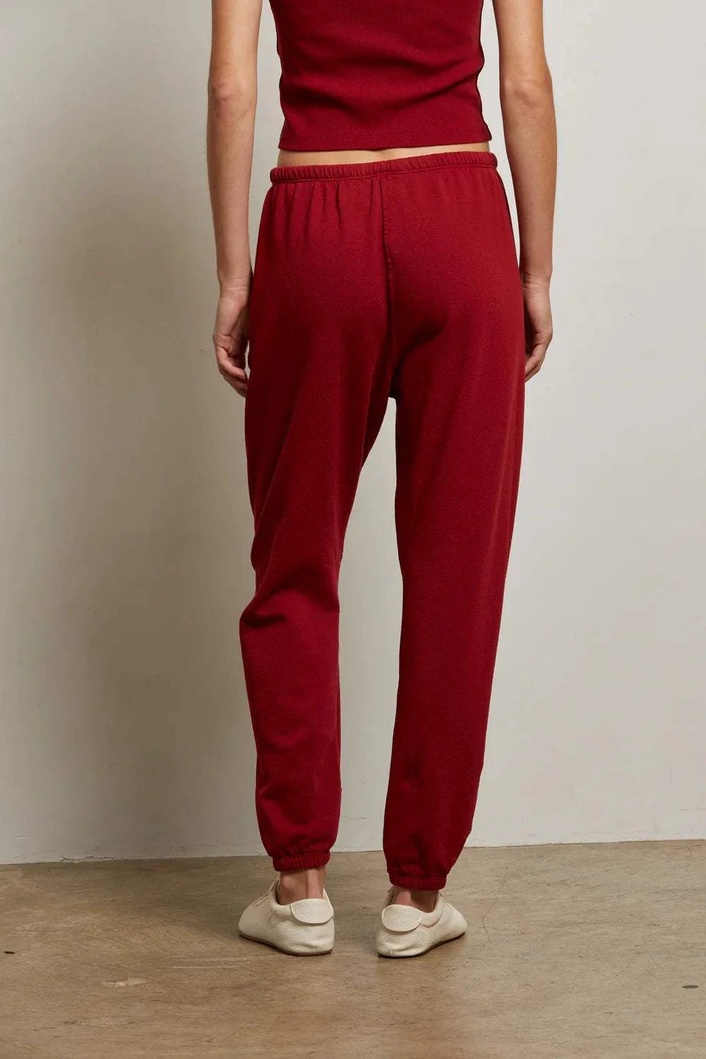 Perfectwhitetee Johnny French Terry Easy Sweatpant Maple