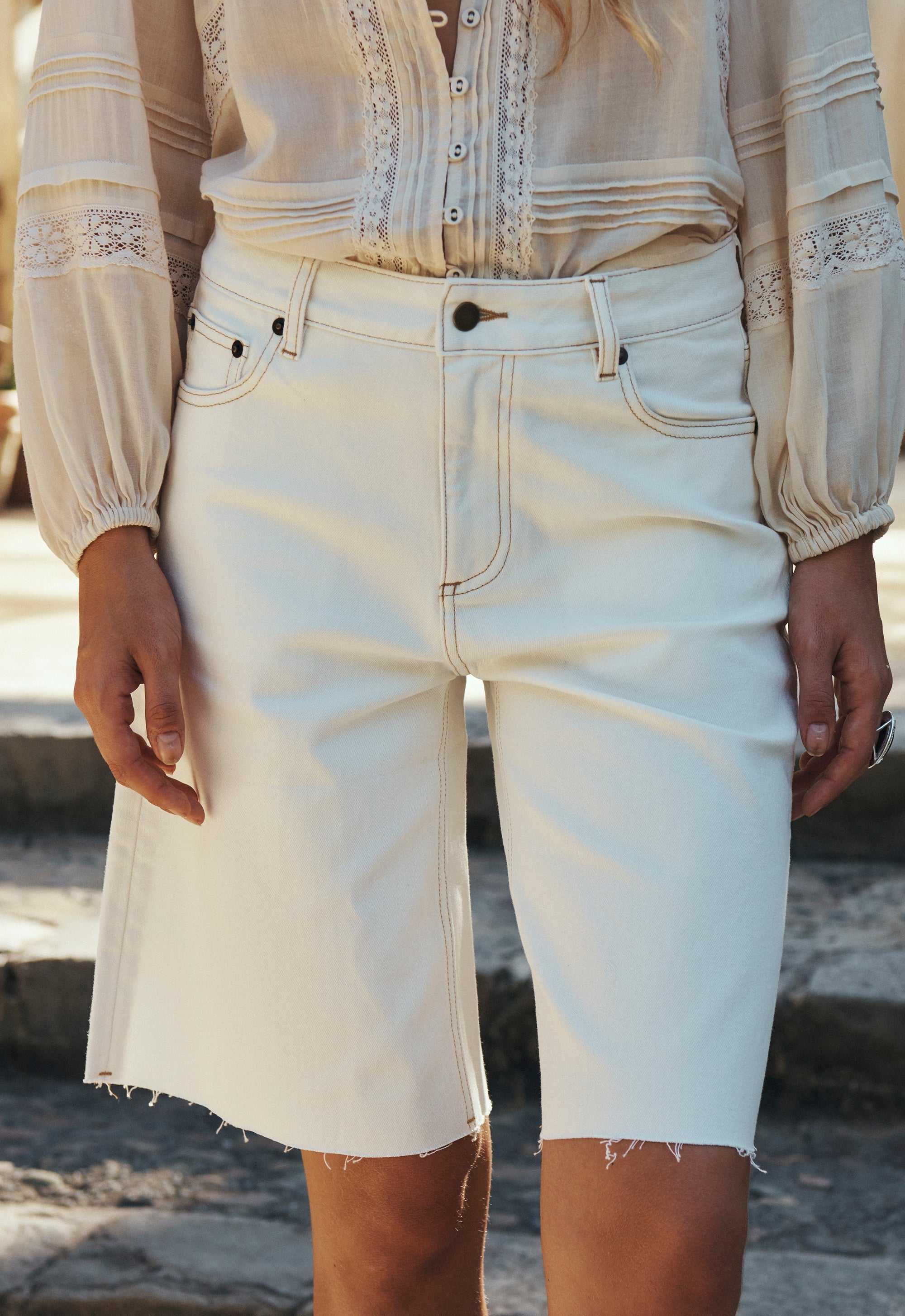 Spell 1979 Denim Short Salt