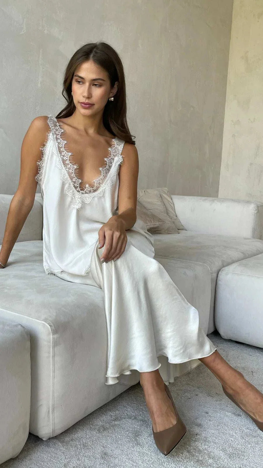 Charli Solange Camisole Moonbeam One Size