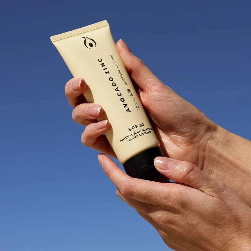 Avocado Zinc SPF 30 Natural Body Sunscreen 100ml