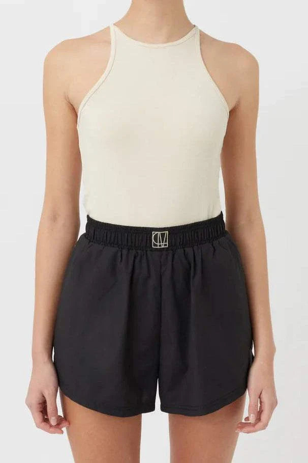 Camilla and Marc Elias Tank Light Stone Slim Fit Racer Back Tank