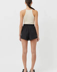 Camilla and Marc Elias Tank Light Stone Slim Fit Racer Back Tank